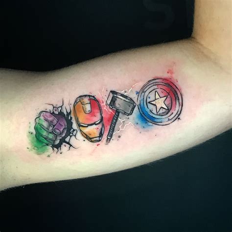 avengers tattoo vorlage